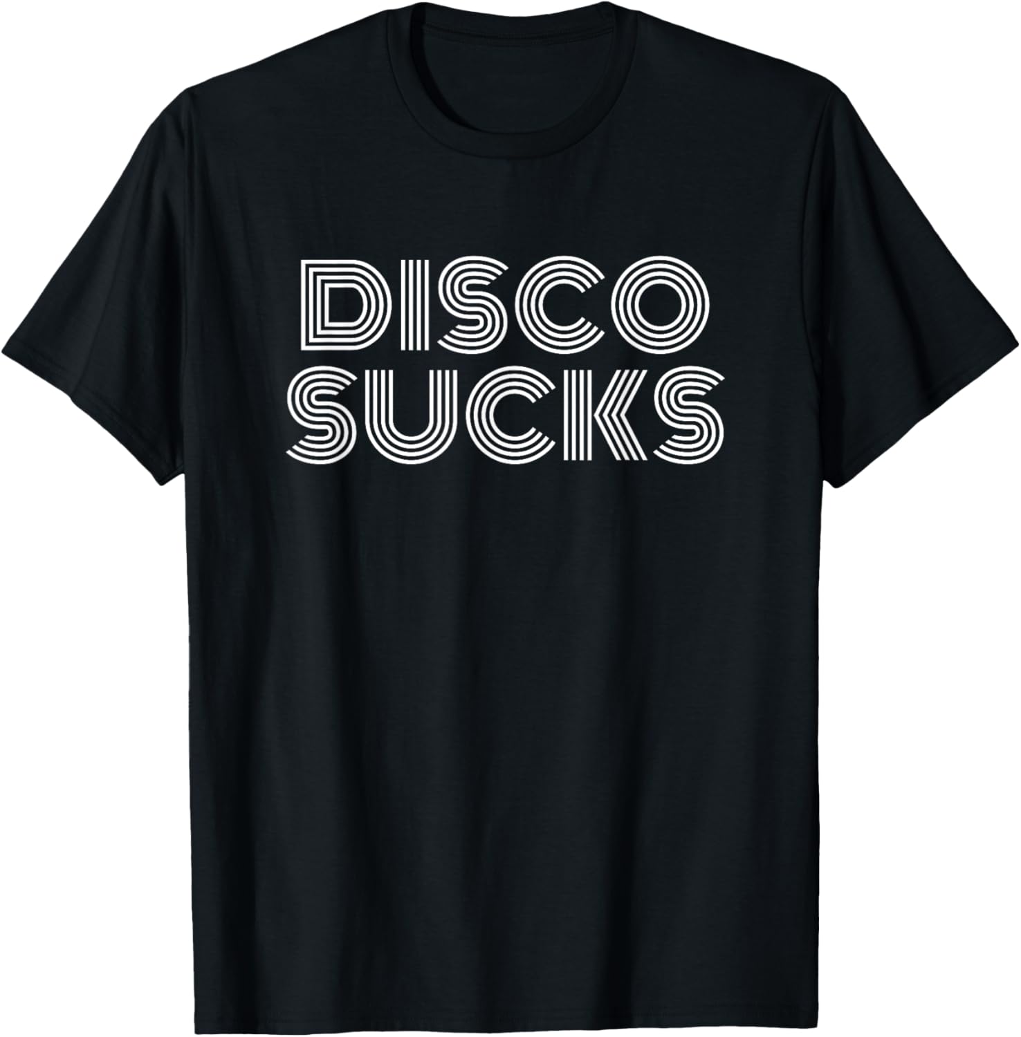Disco Sucks funny retro 70s vintage look