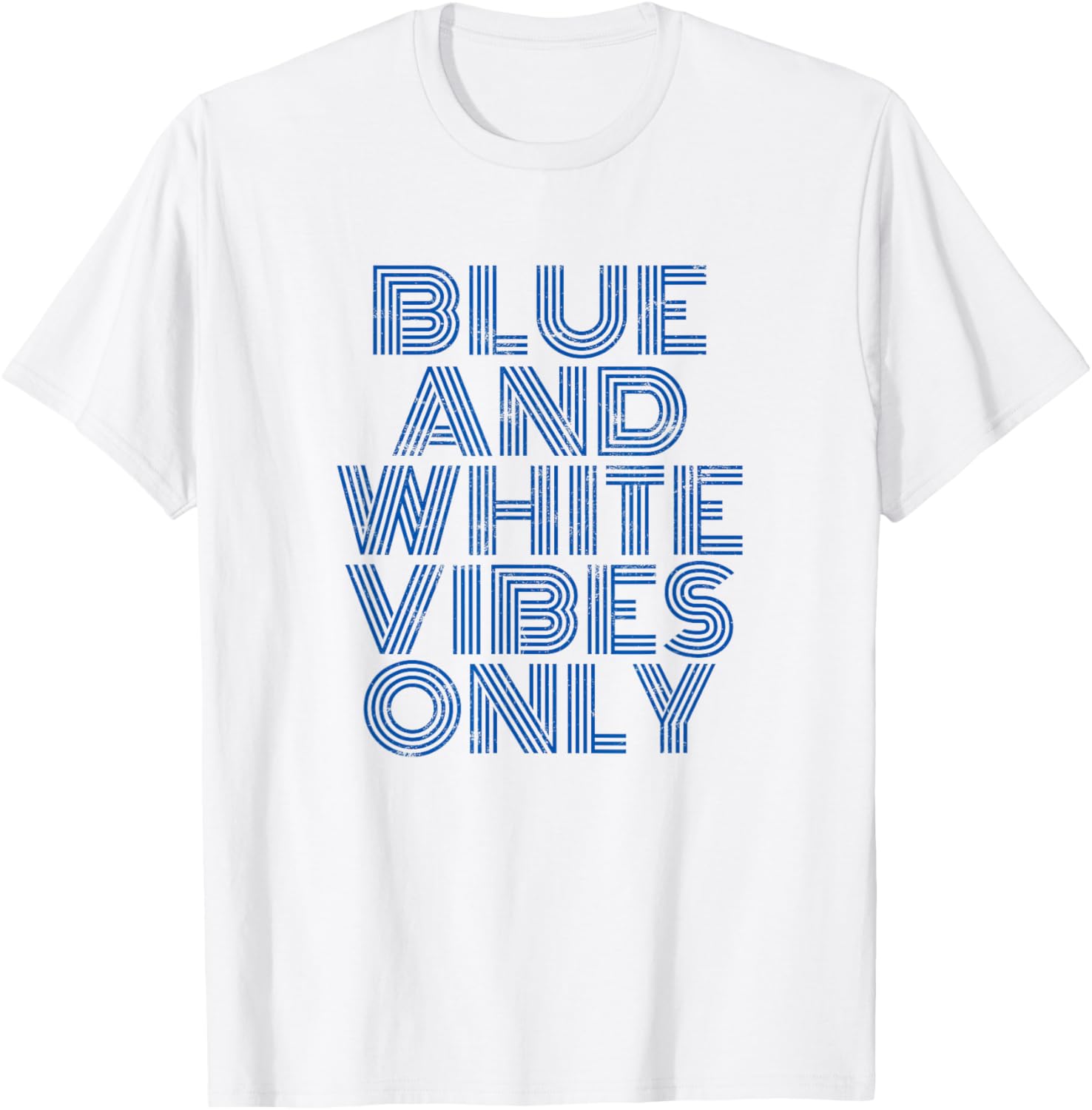 Blue And White Vibes Only