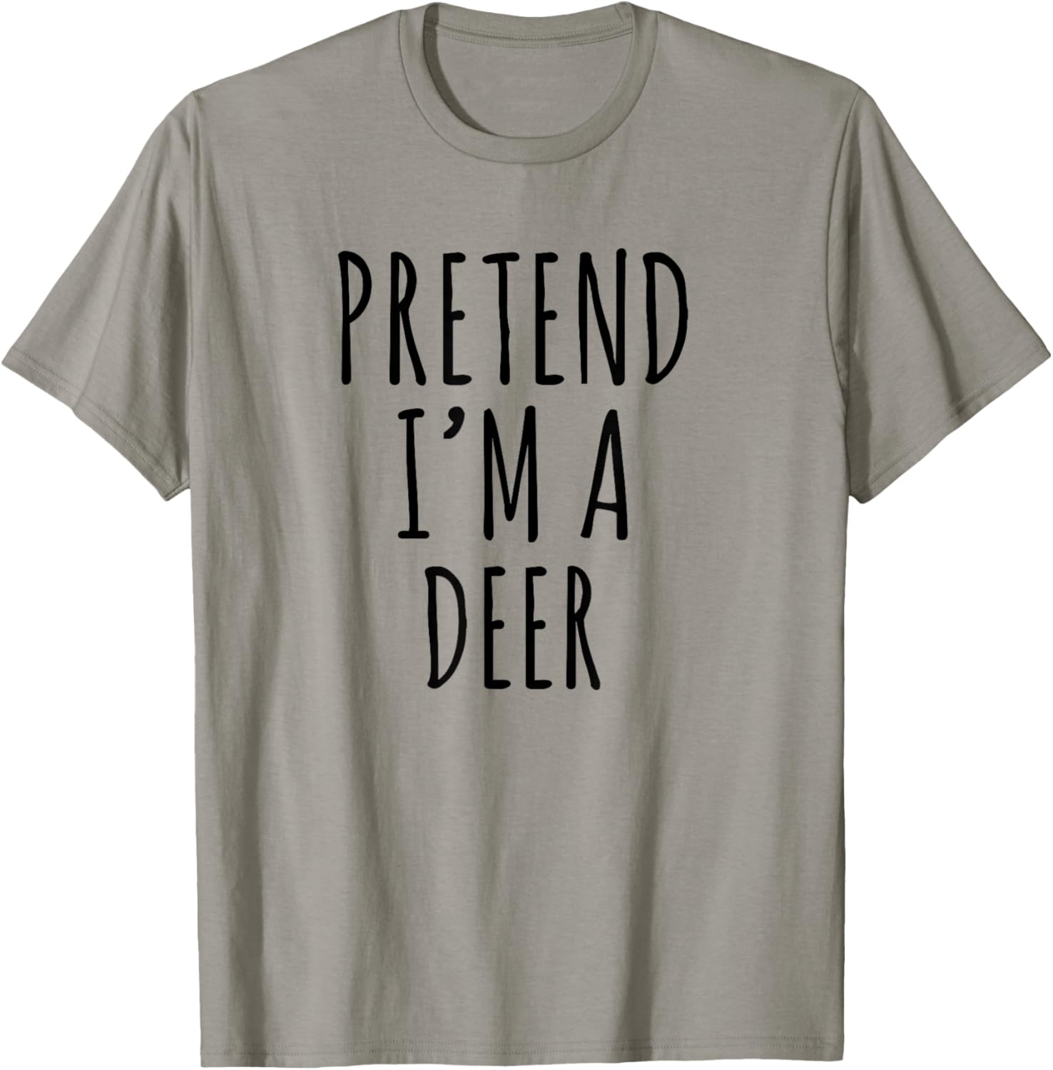 Lazy Halloween Costume Pretend I'm A Deer Simple