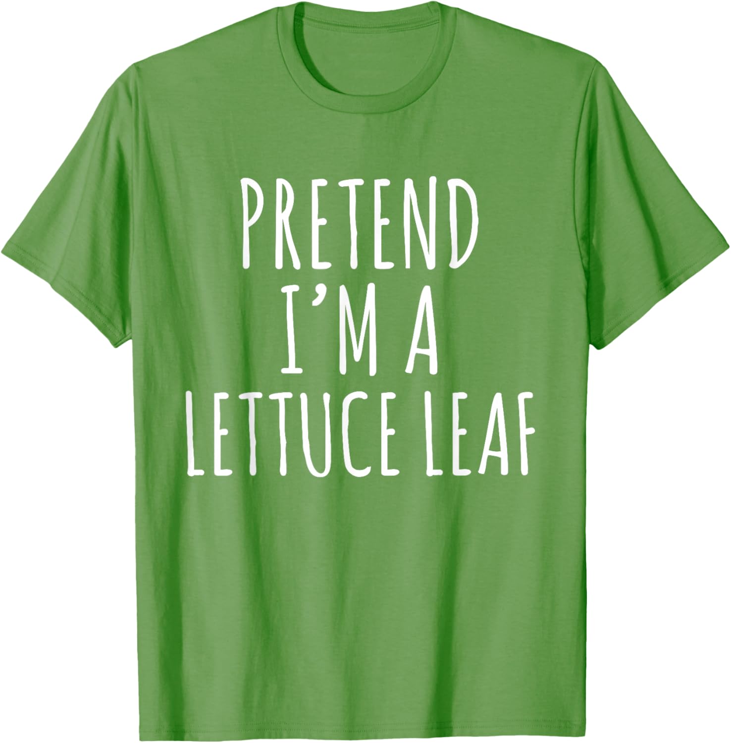 Pretend I'm A Lettuce Leaf Lazy Halloween Costume
