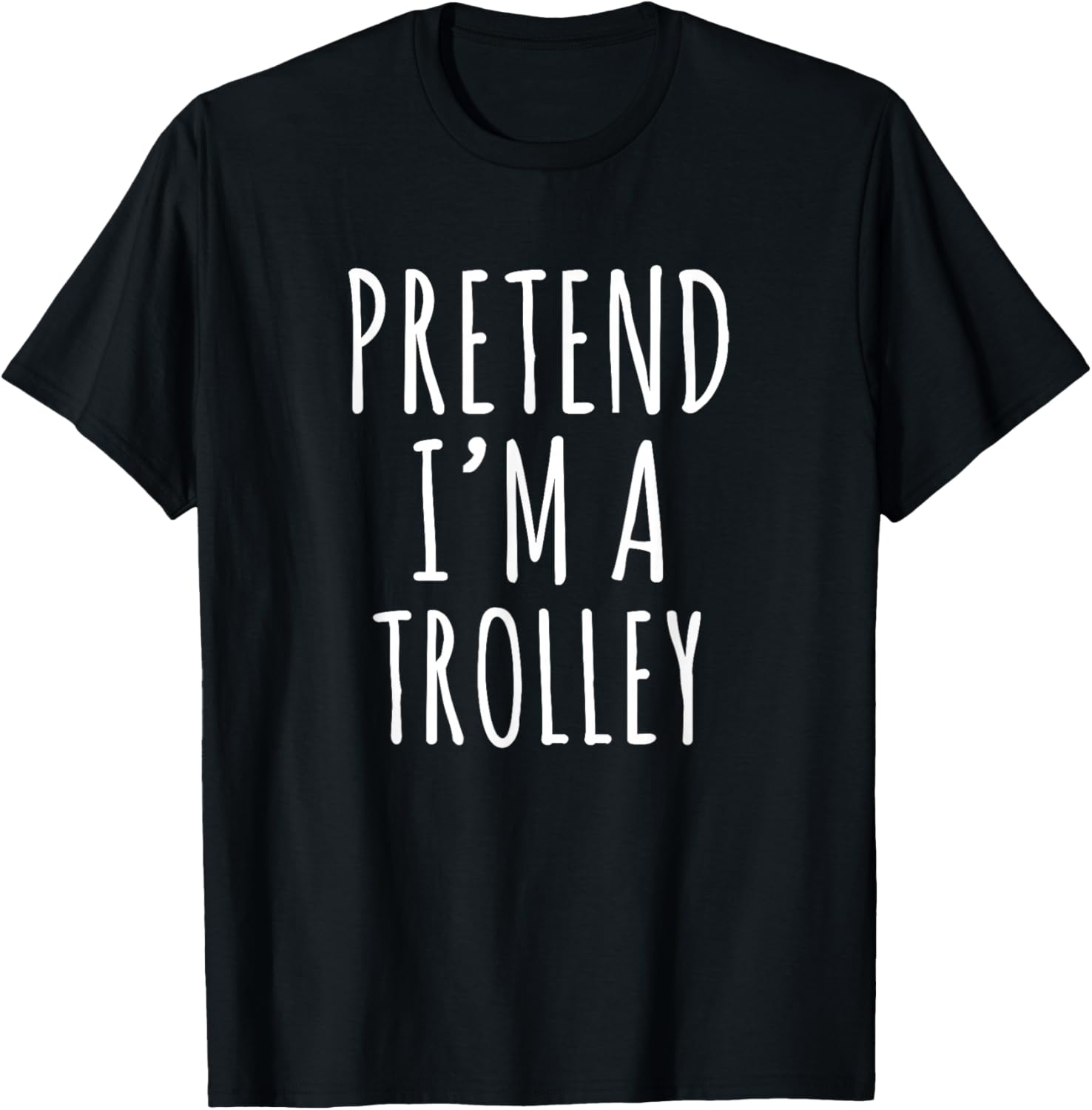 Halloween Costume Pretend I'm A Trolley Simple Easy