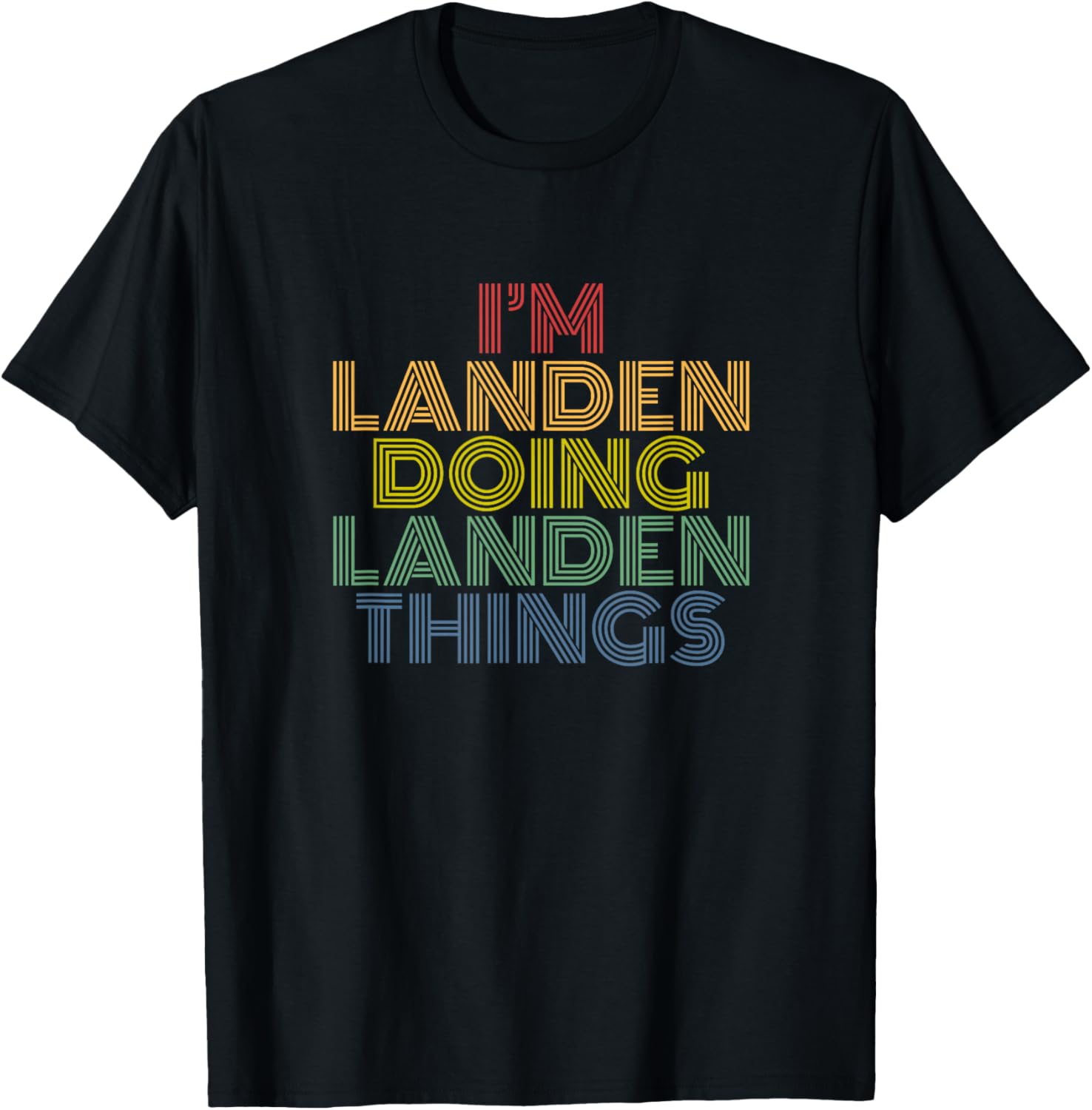 I'm Landen Doing Landen Things Funny Personalized Name