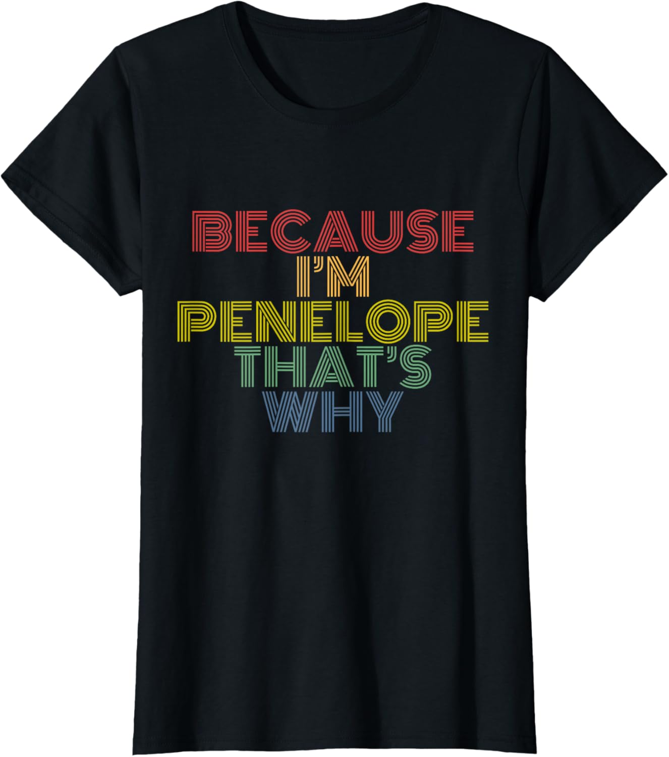 Because I'm Penelope That's Why Funny Personalized Name