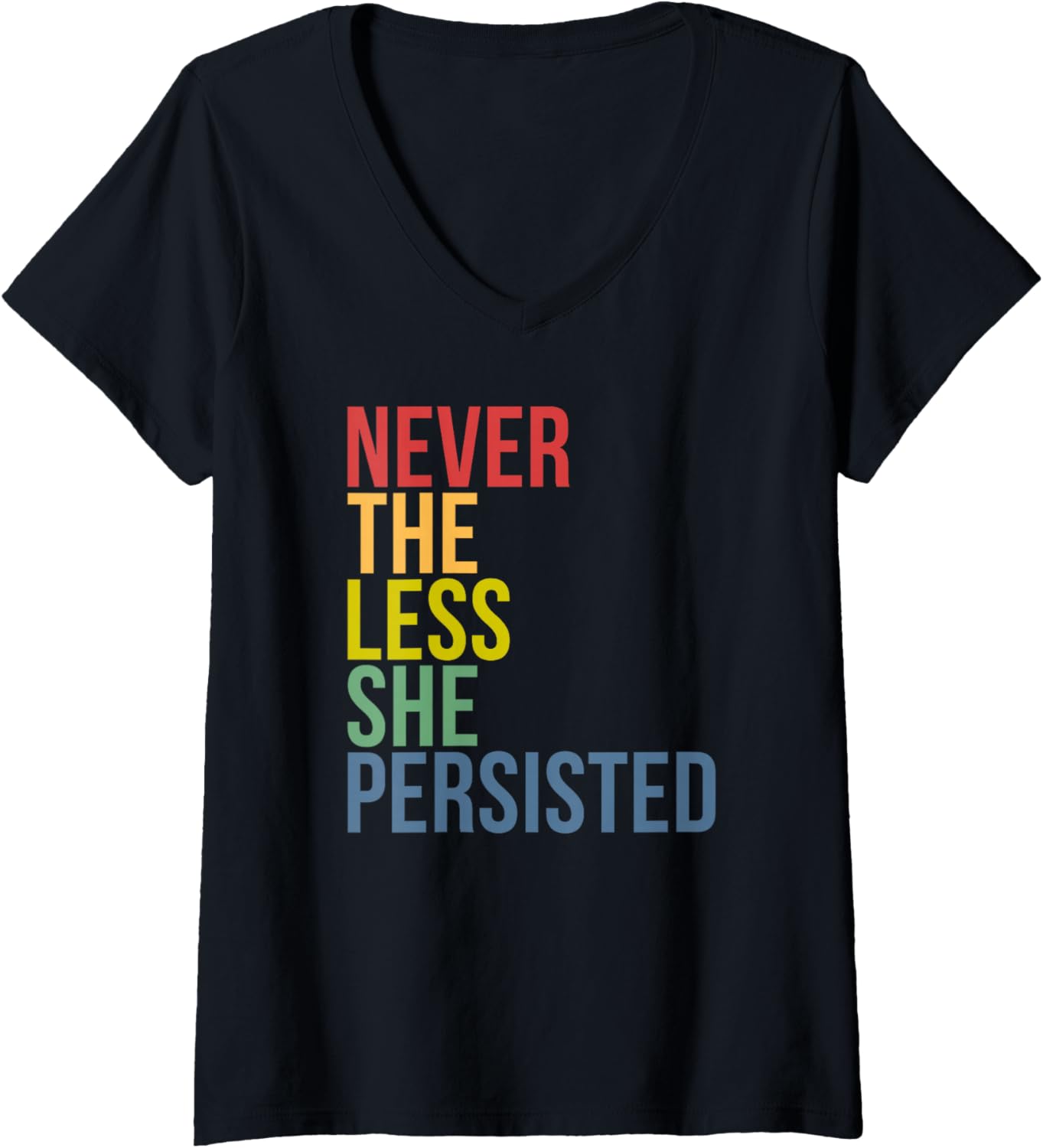 Nevertheless She Persisted Vintage 70s Feminist Tee