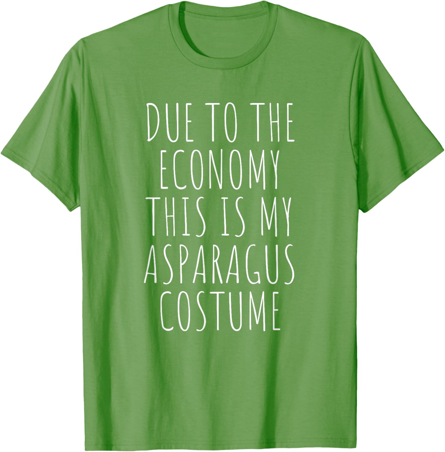 Due To The Economy This Is My Asparagus Costume Easy