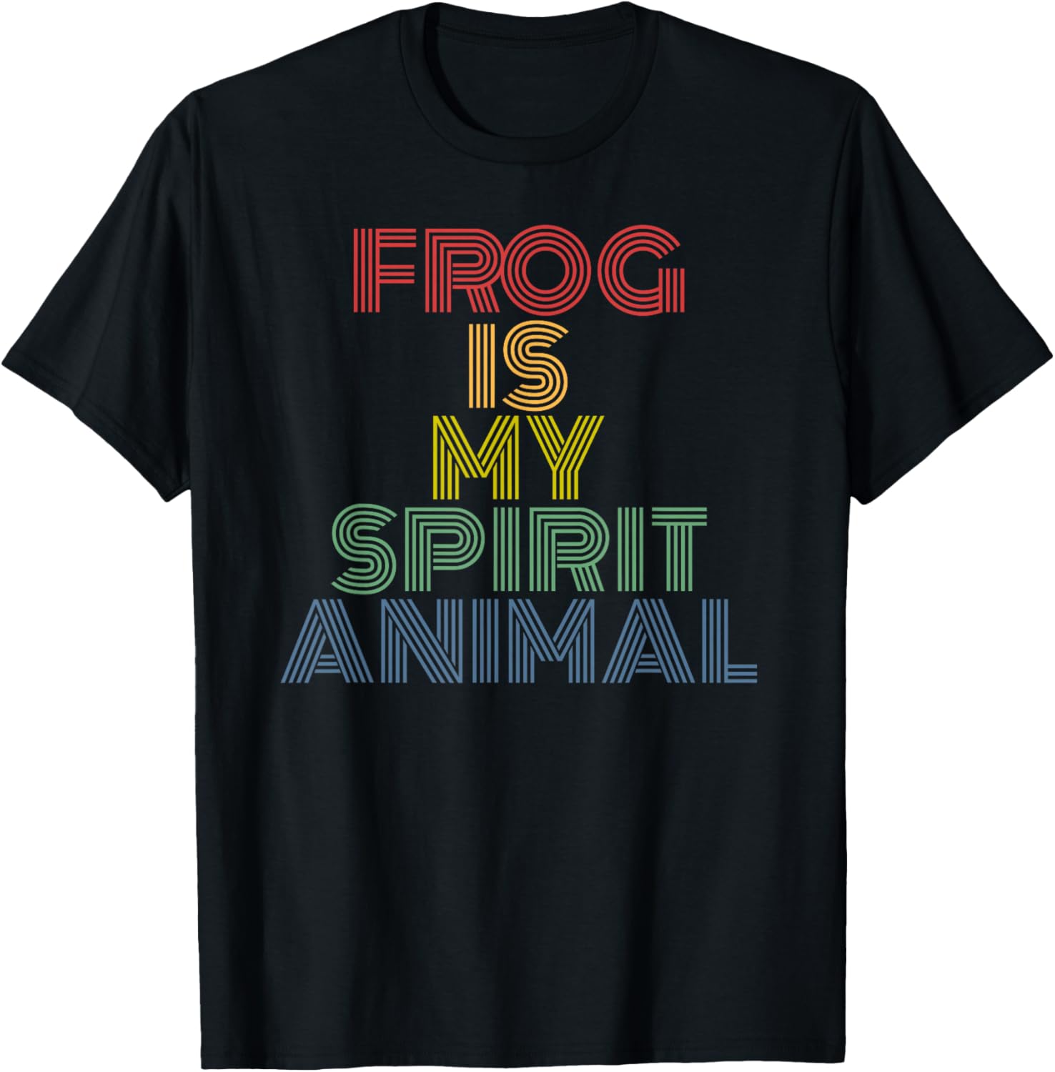 Frog Is My Spirit Animal retro 70s vintage