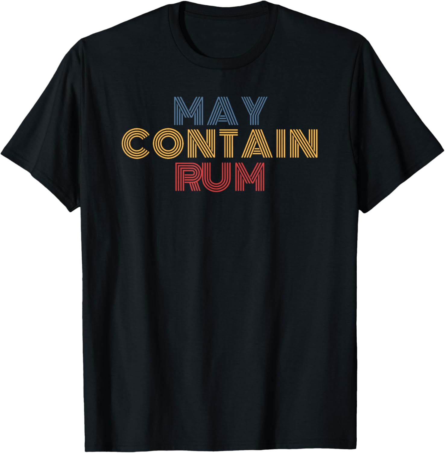 May Contain Rum retro 70s vintage