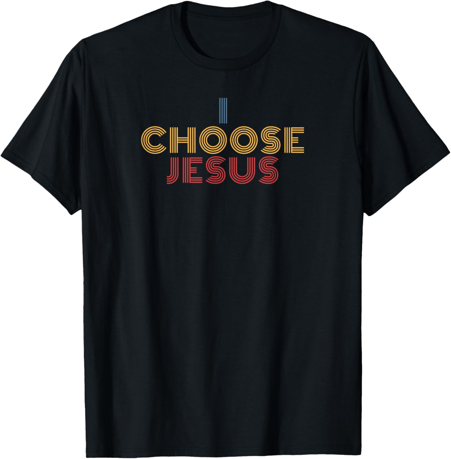 I Choose Jesus retro 70s vintage