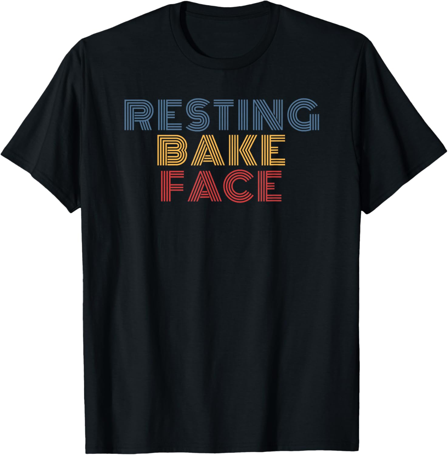 Resting Bake Face retro 70s vintage
