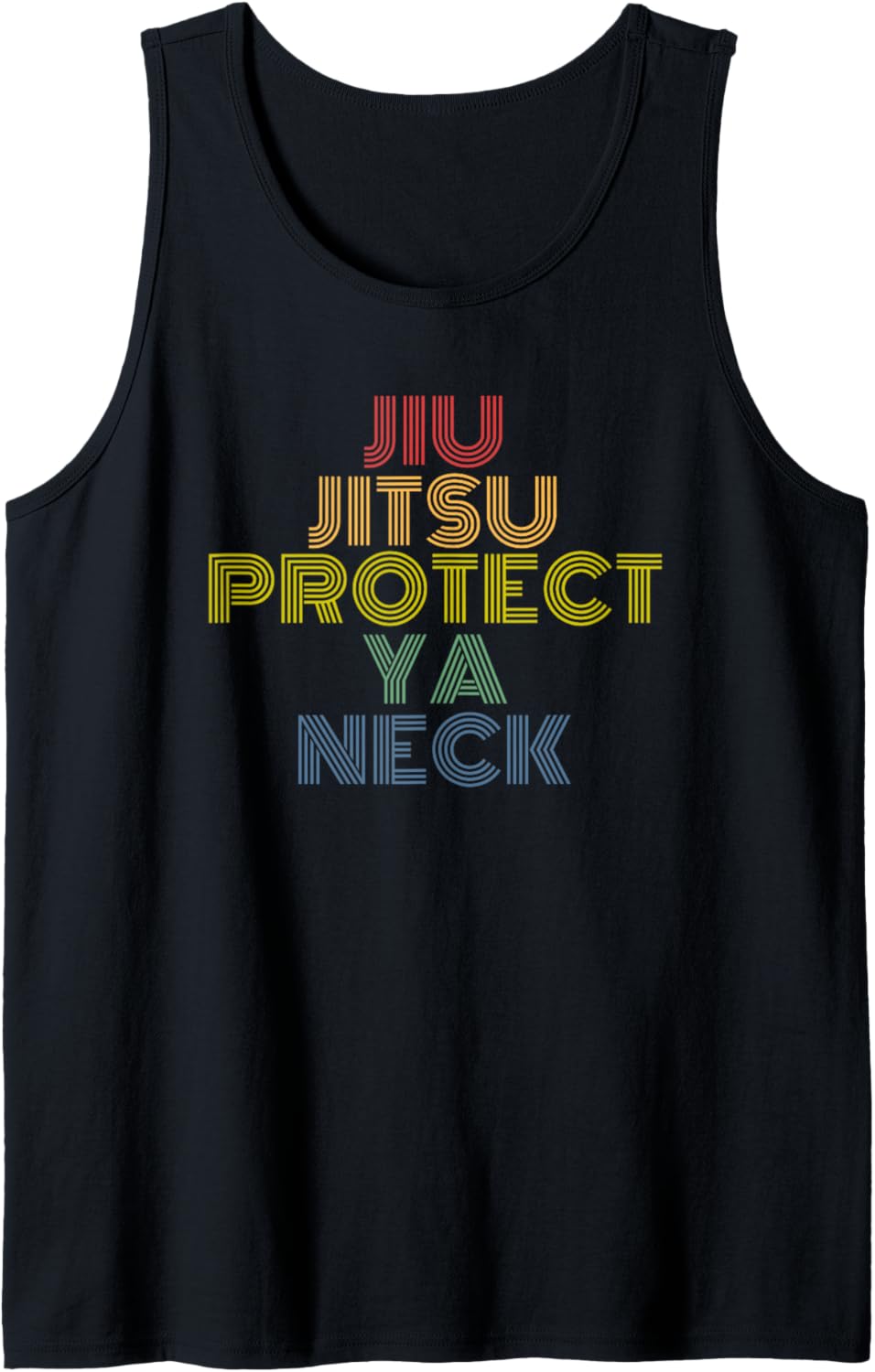 Jiu Jitsu Protect Ya Neck retro 70s vintage