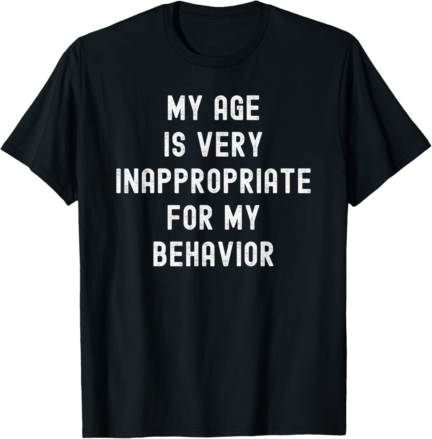 My Age Is Very Inappropriate For My Behavior