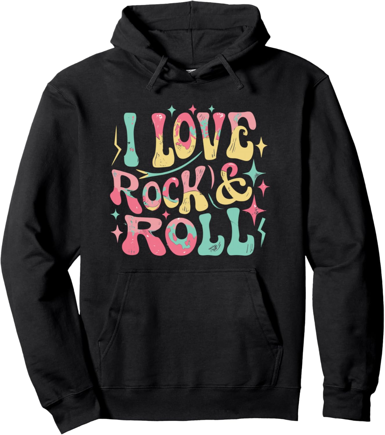 I Love Rock And Roll retro vintage distressed