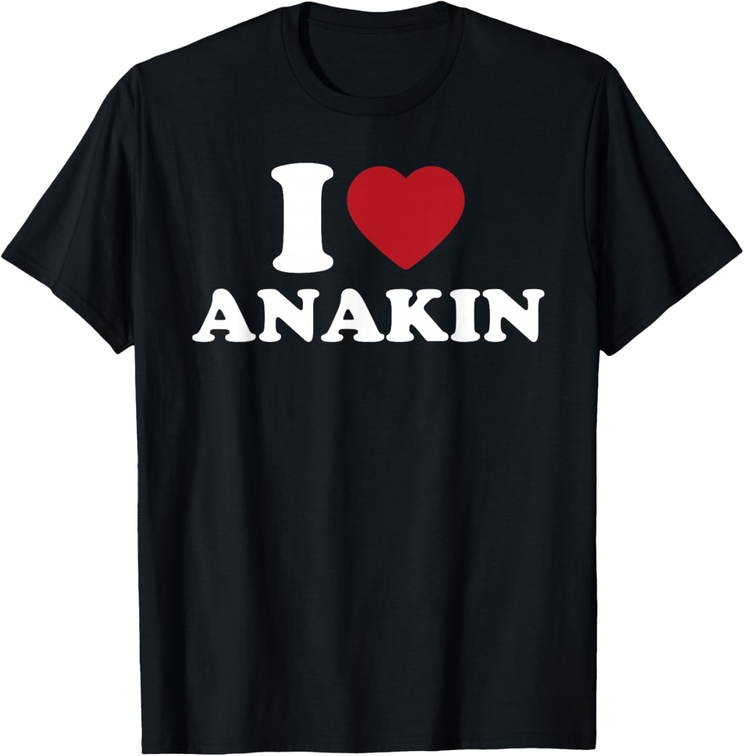 I Love Anakin, I Heart Anakin Red Heart