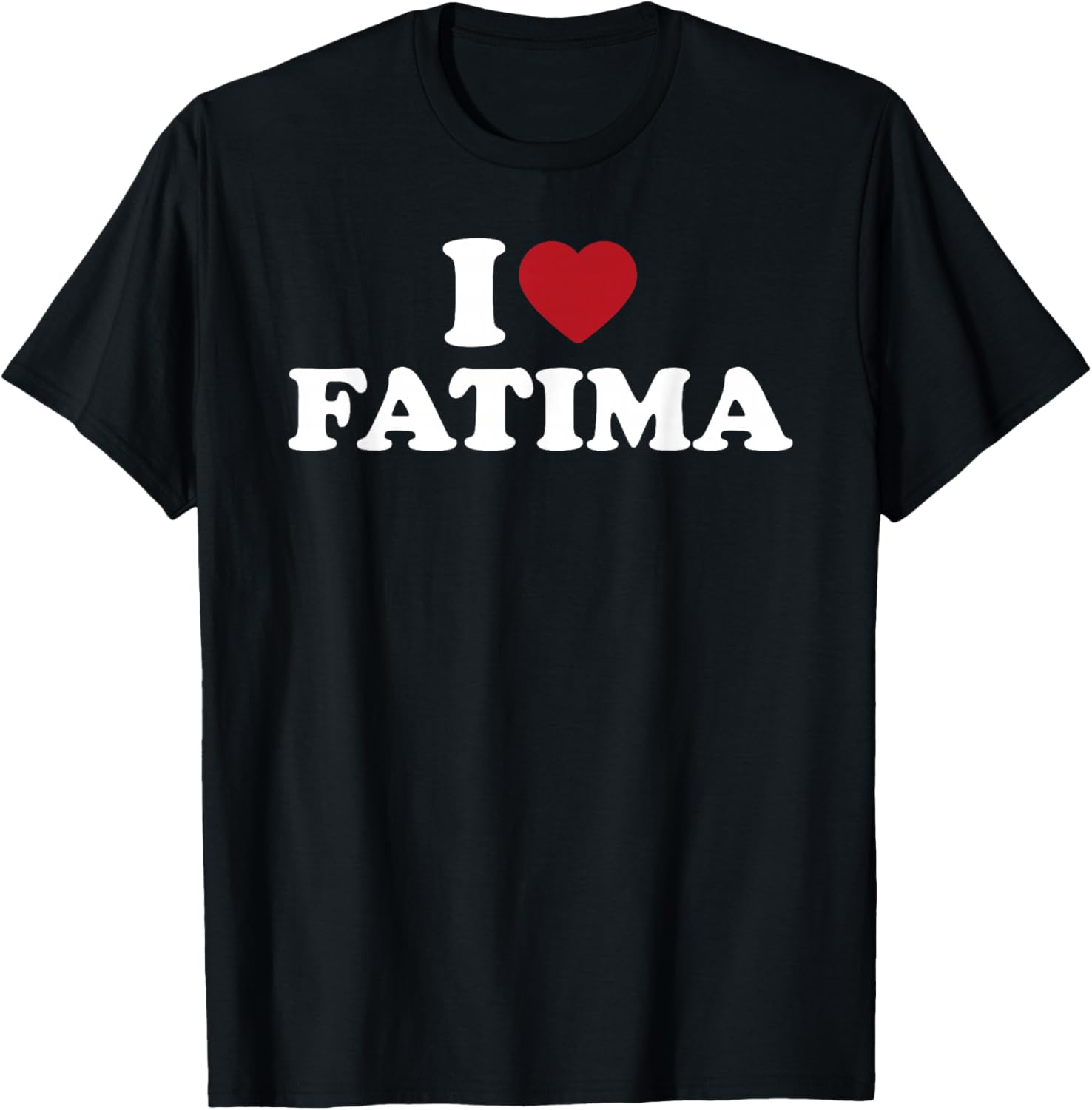 I Love Fatima, I Heart Fatima Red Heart