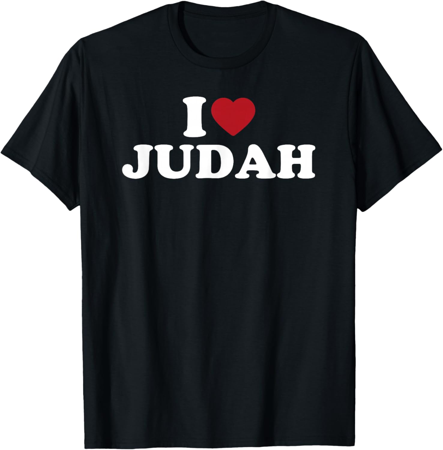 I Love Judah, I Heart Judah Red Heart