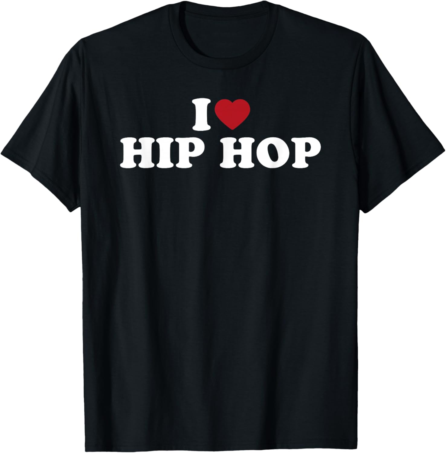 I Love Hip Hop Heart Vintage 90s Music Lover