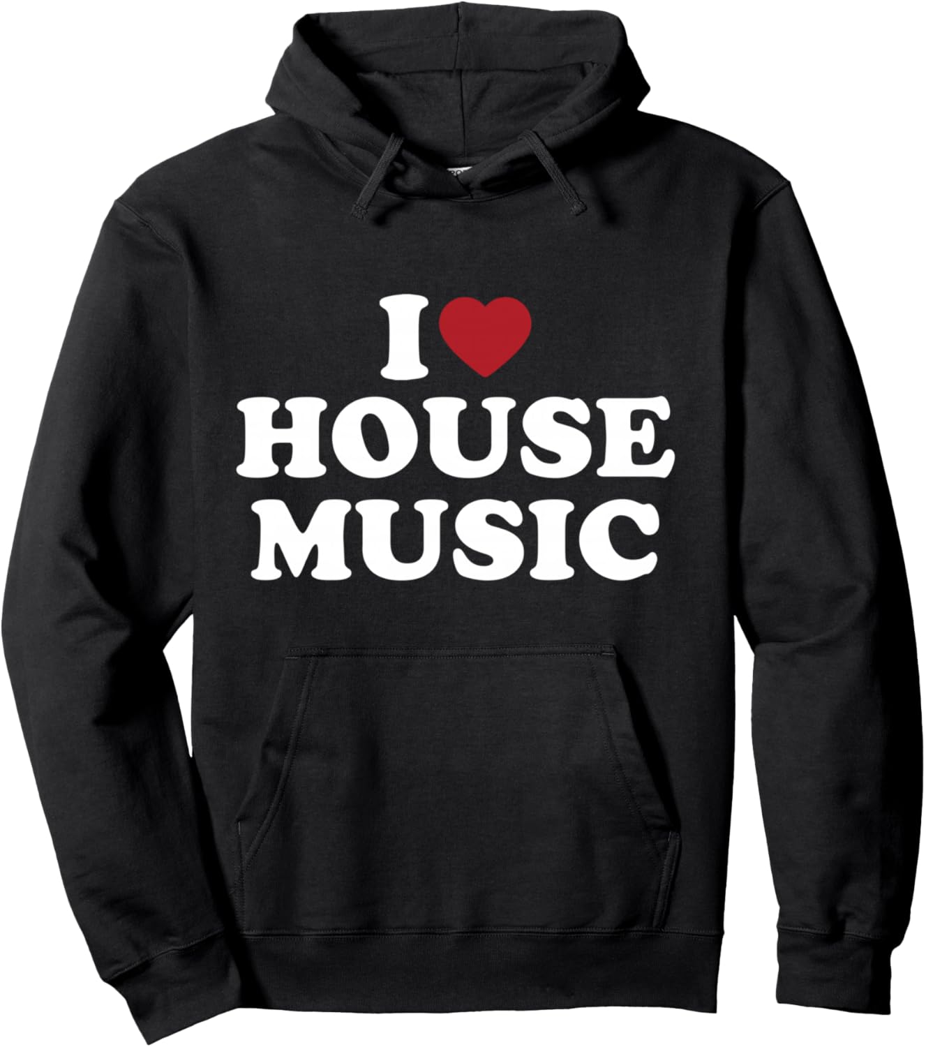 House Music I Love Heart Rave Club DJ EDM Techno