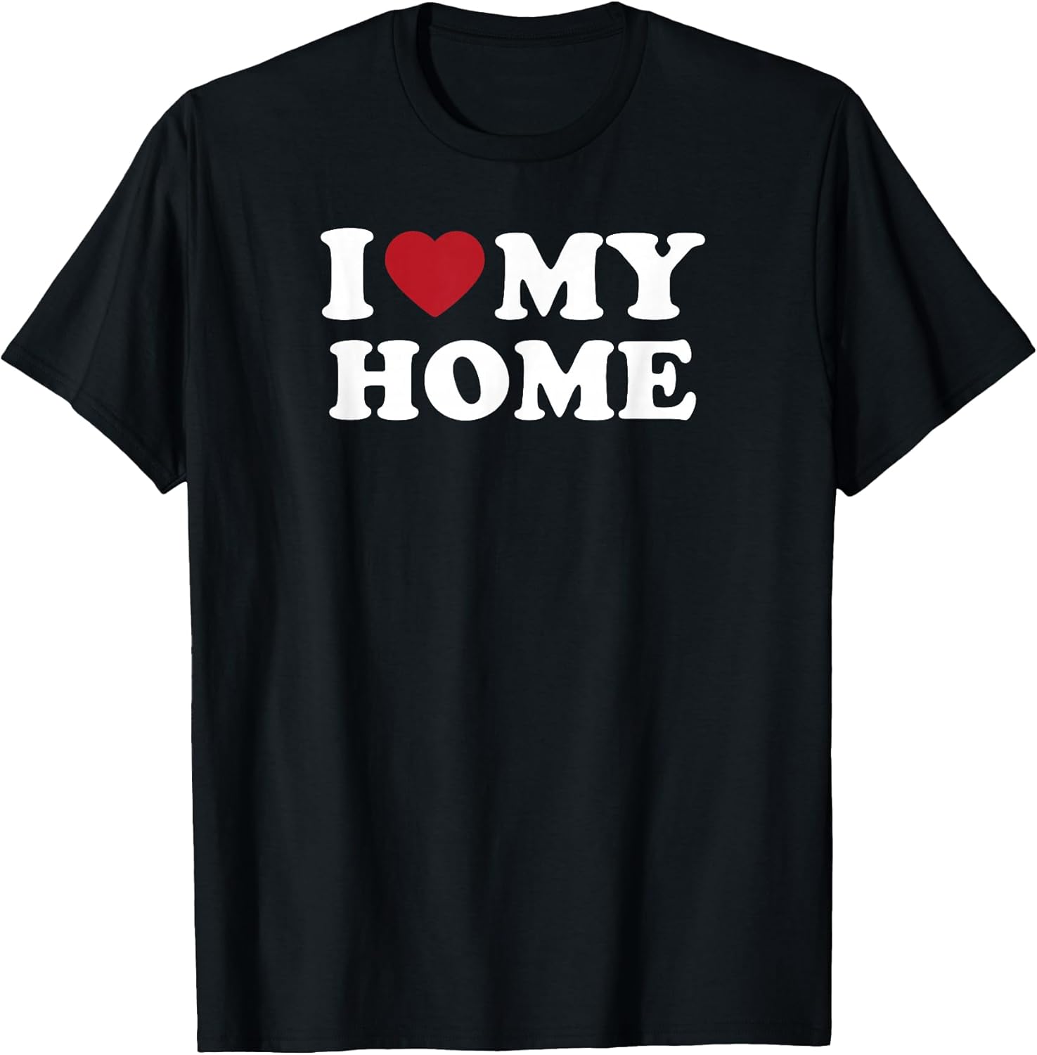 I Love My Home Heart Graphic Introvert Homebody Pride