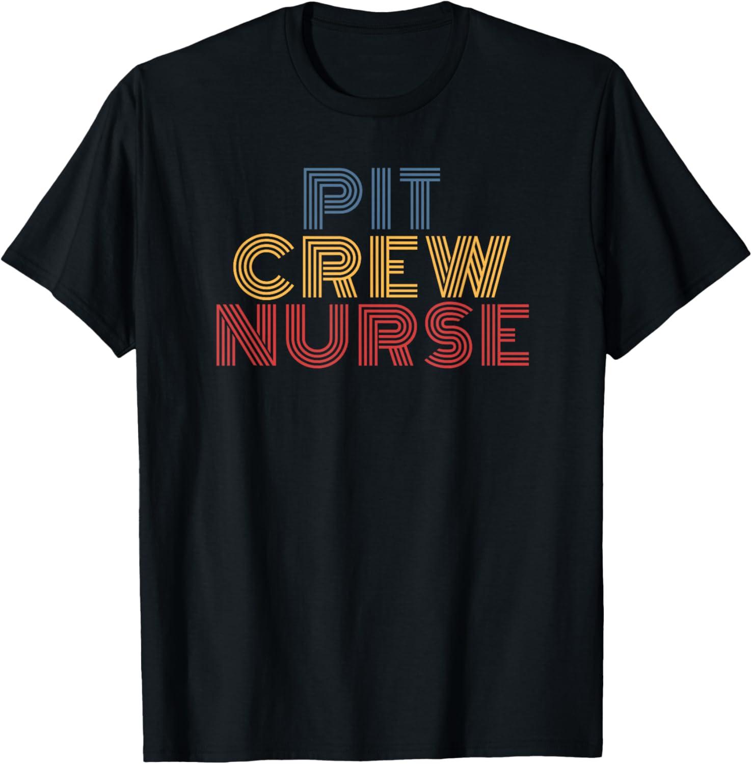 Nurse Pit Crew retro vintage
