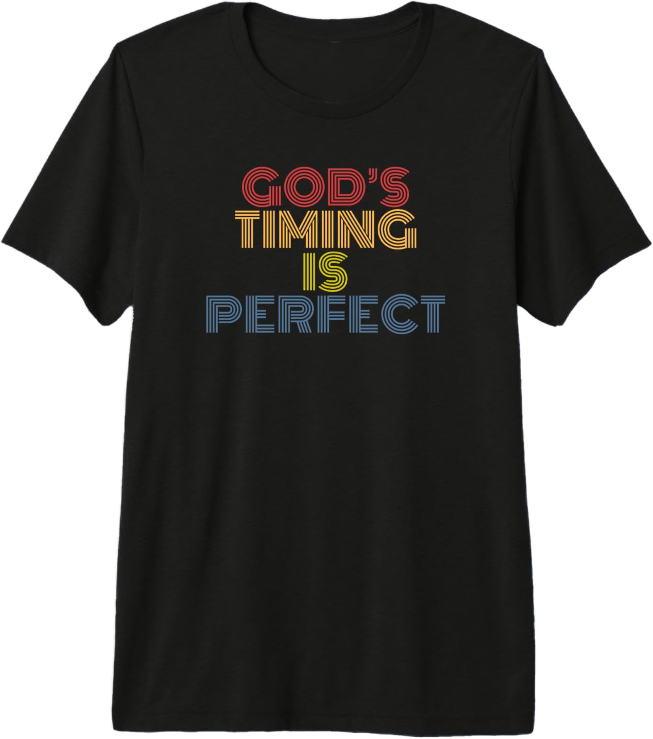 God's Timing Is Perfect Inspirational Christian Faith