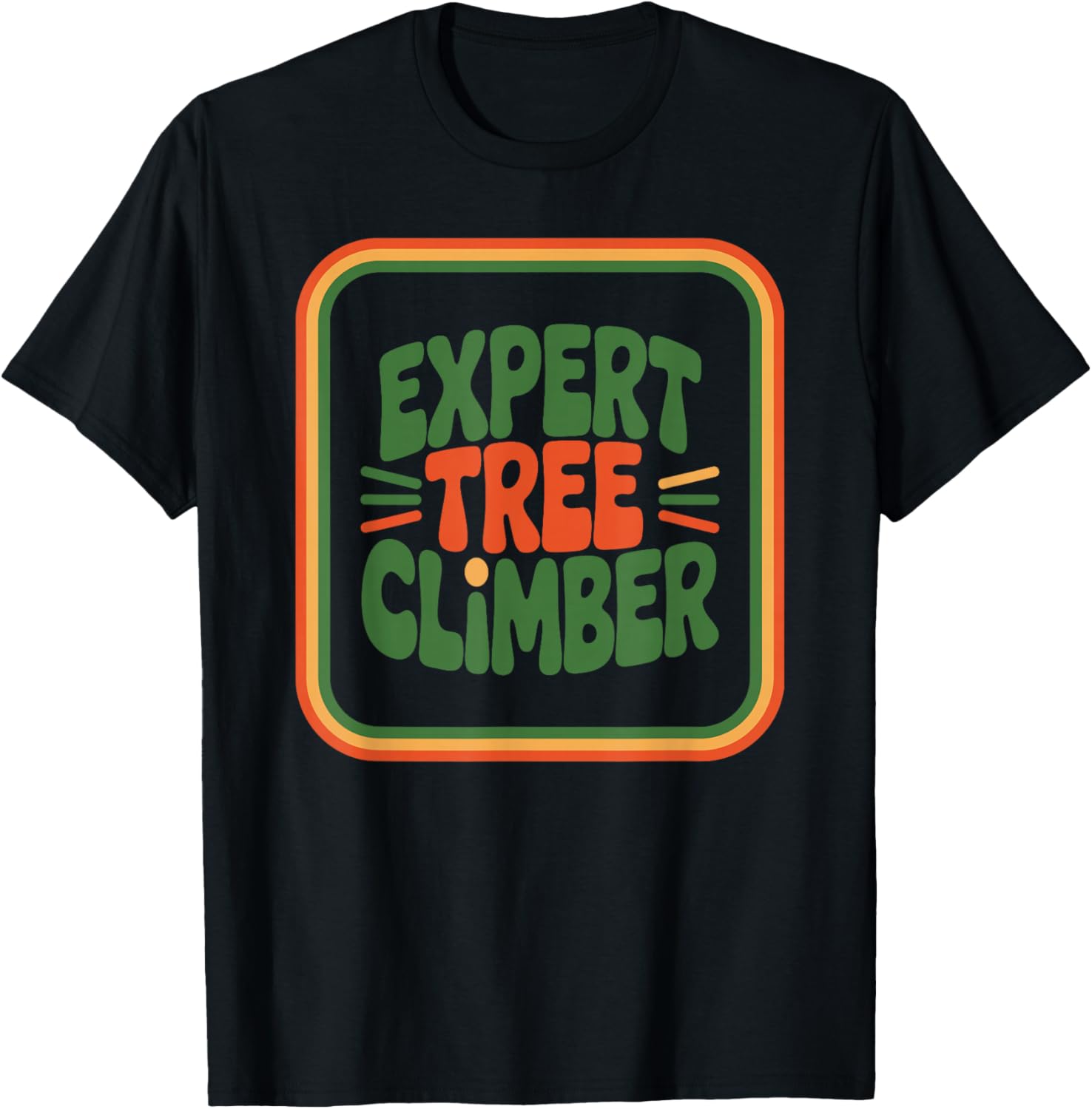 Expert Tree Climber Retro Outdoor