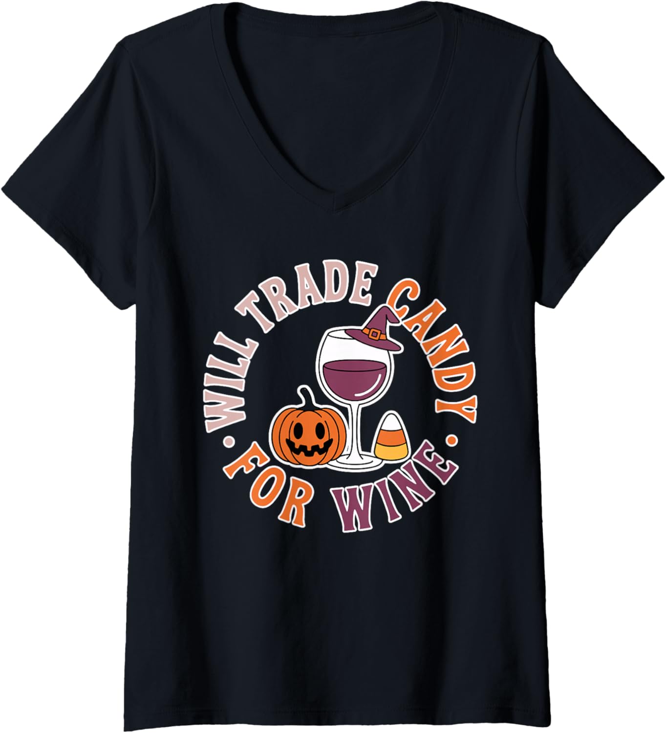 Will Trade Candy For Wine Halloween Drinking