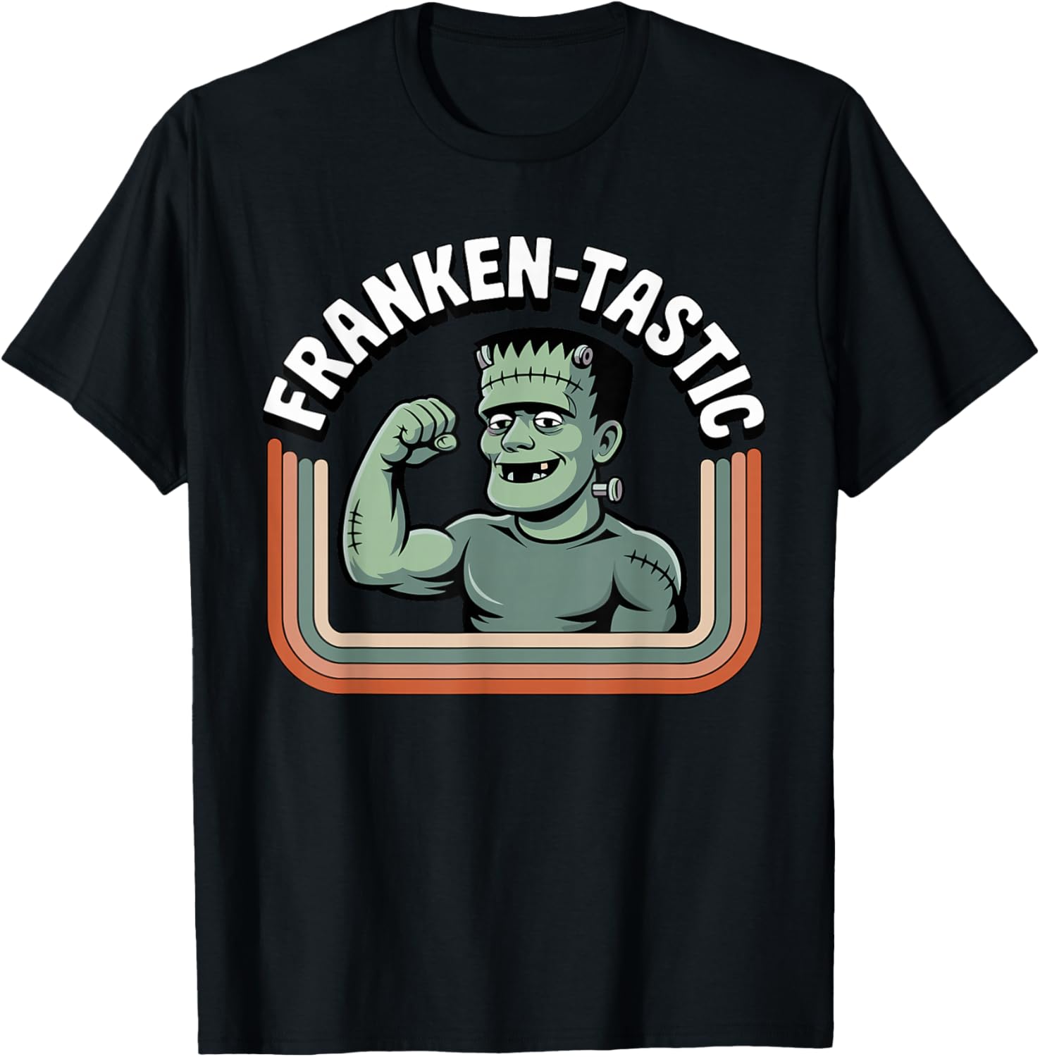 Franken-Tastic Strong Frankenstein Halloween Tee