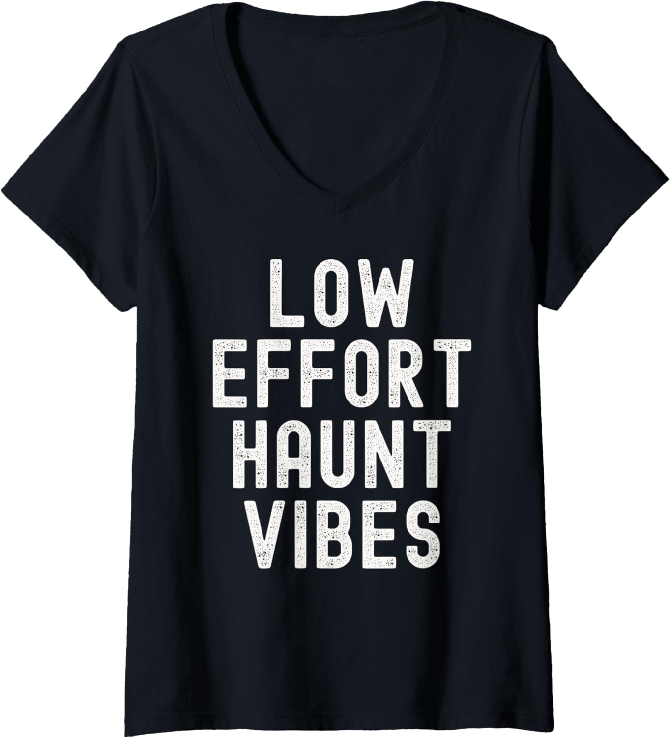 Low Effort Haunt Vibes Halloween Lazy Costume