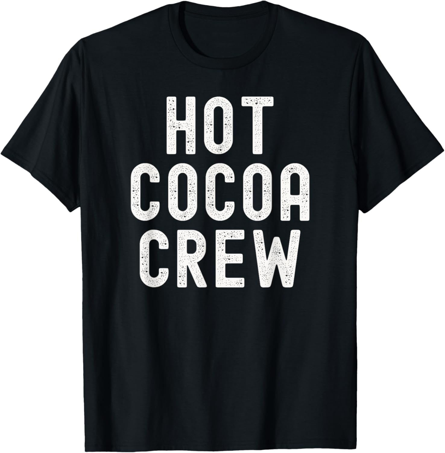 Hot Cocoa Crew Cozy Quote Autumn Winter Season Saying