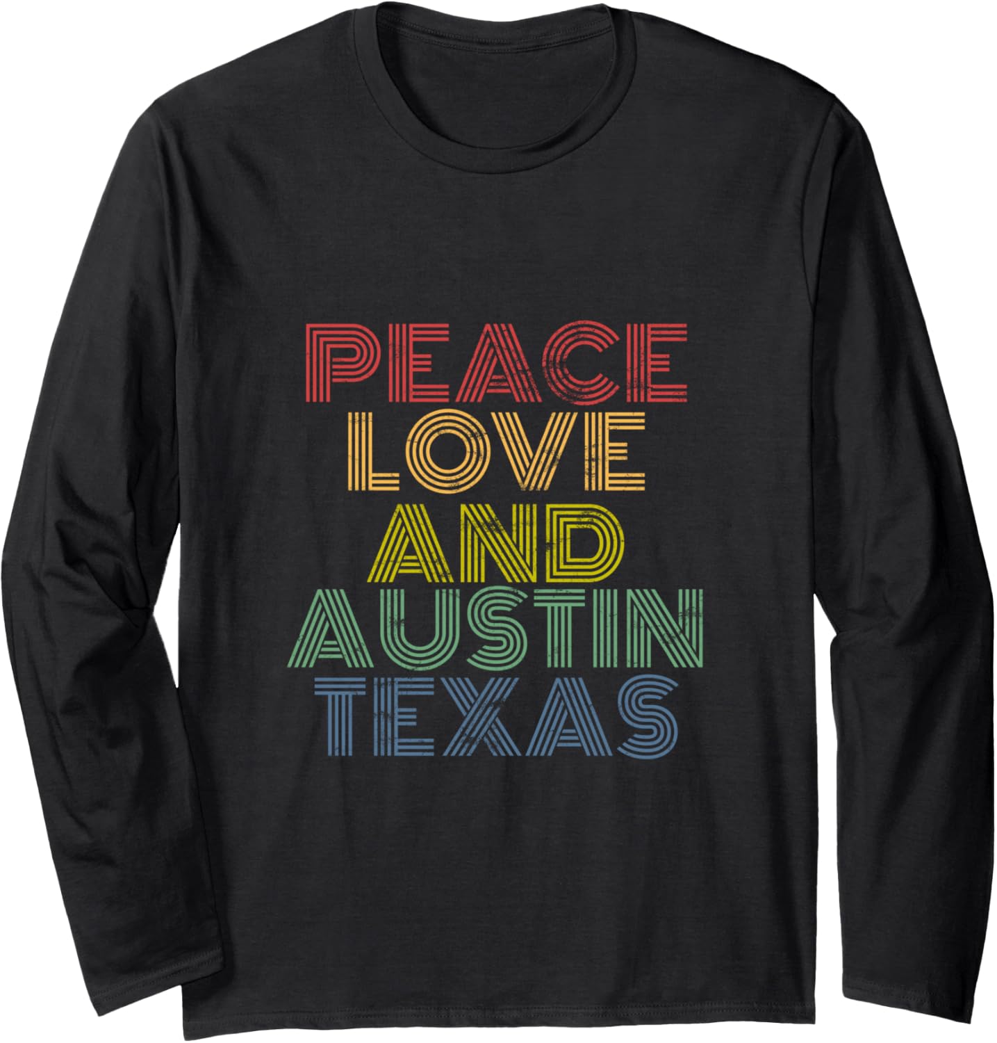 Austin Texas Peace Love Retro 70s Groovy Festival