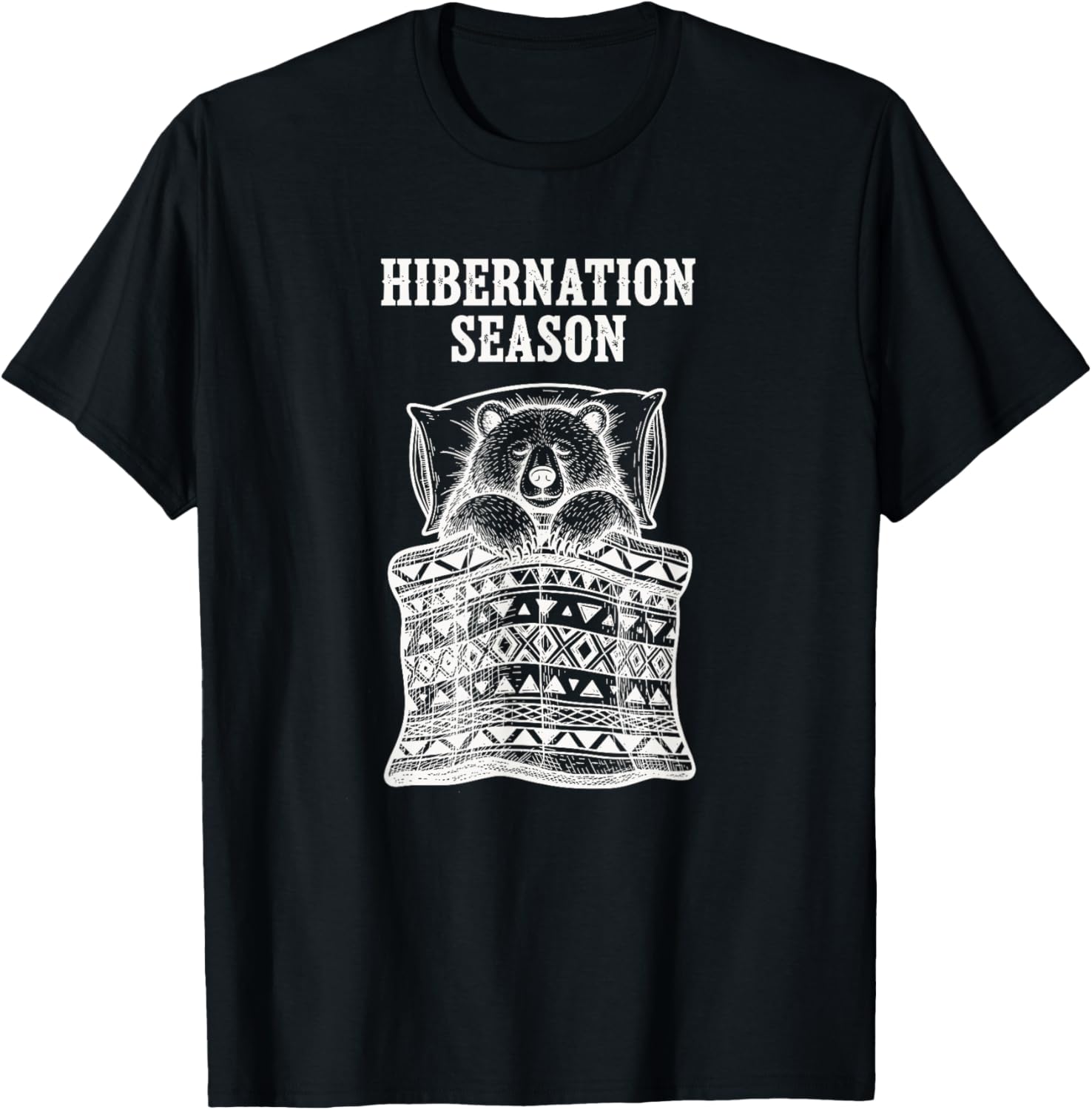 Hibernation Season Cozy Bear Winter Design