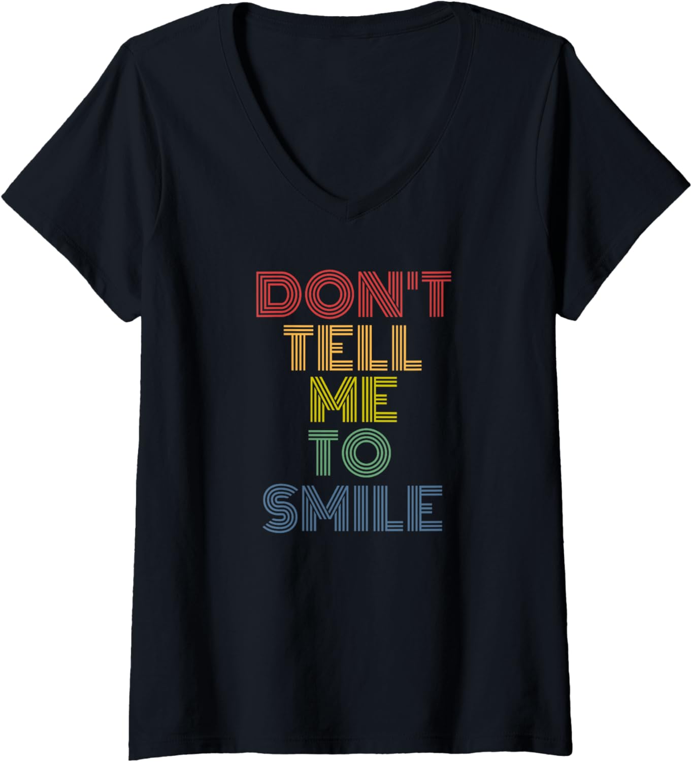 Don't Tell Me To Smile retro 70s vintage