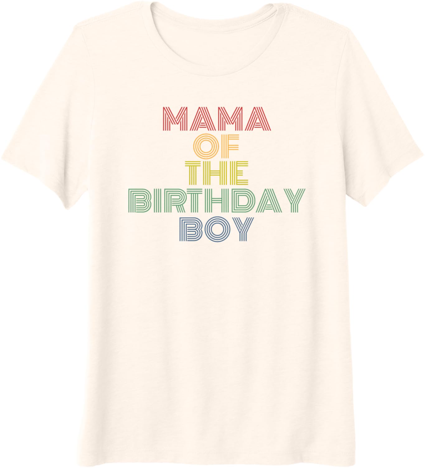 Mama Of The Birthday Boy retro 70s vintage