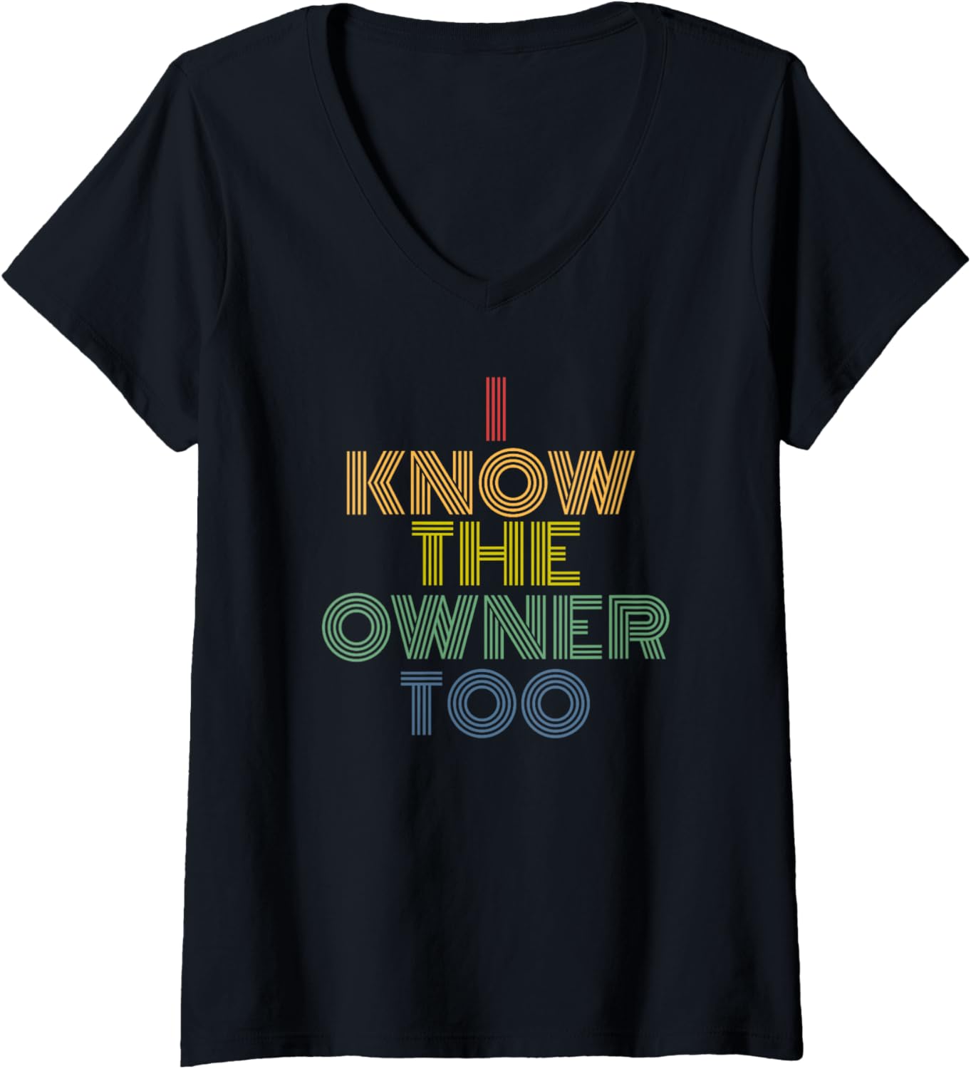 I Know The Owner Too retro 70s vintage