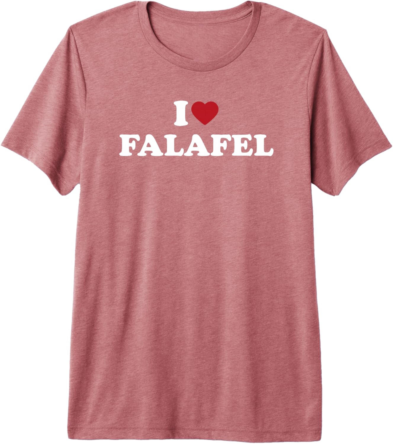 I Love Falafel Funny Food Phrase Retro