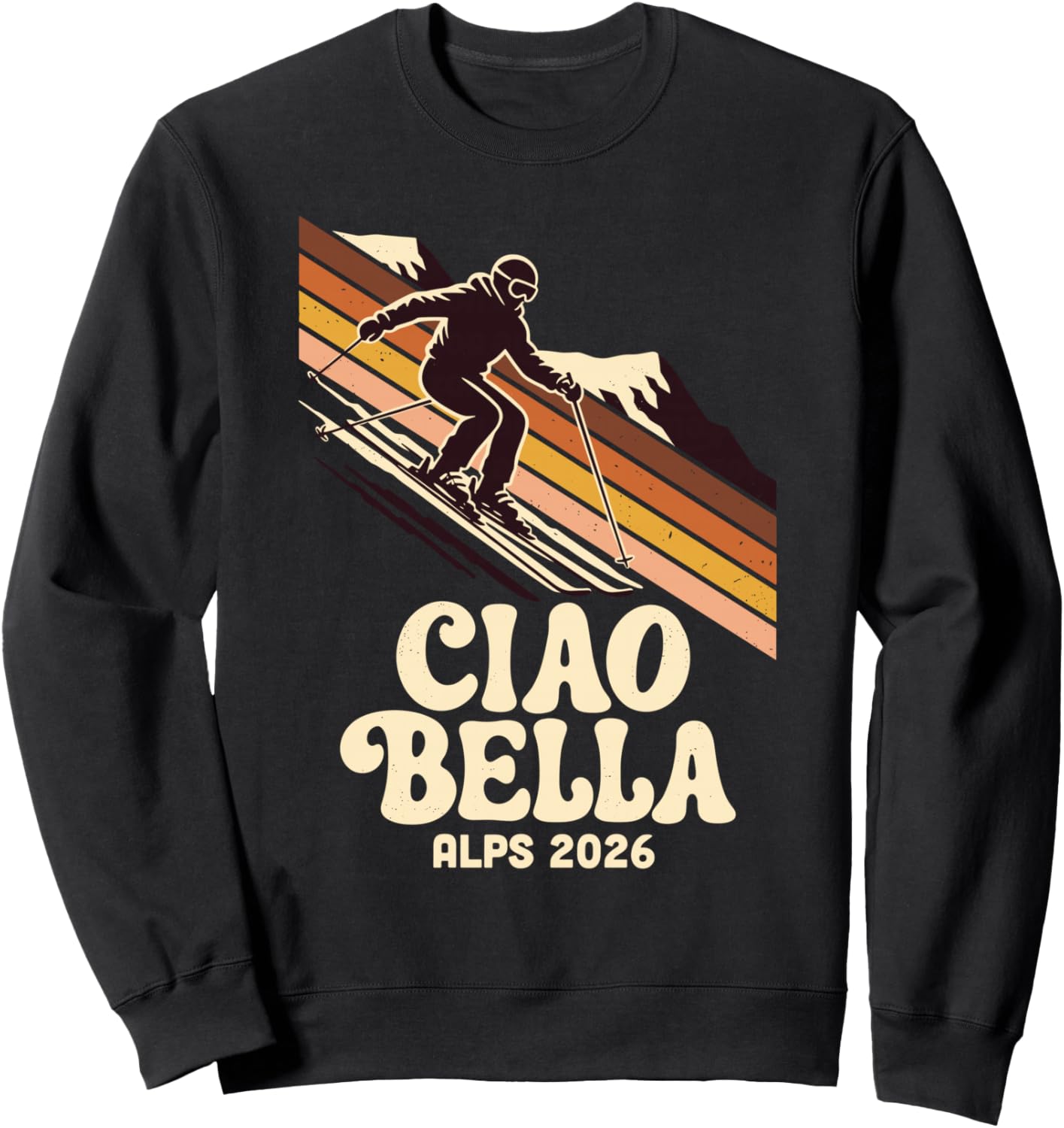 Ciao Bella Alps 2026 Vintage Style Skiing Italy
