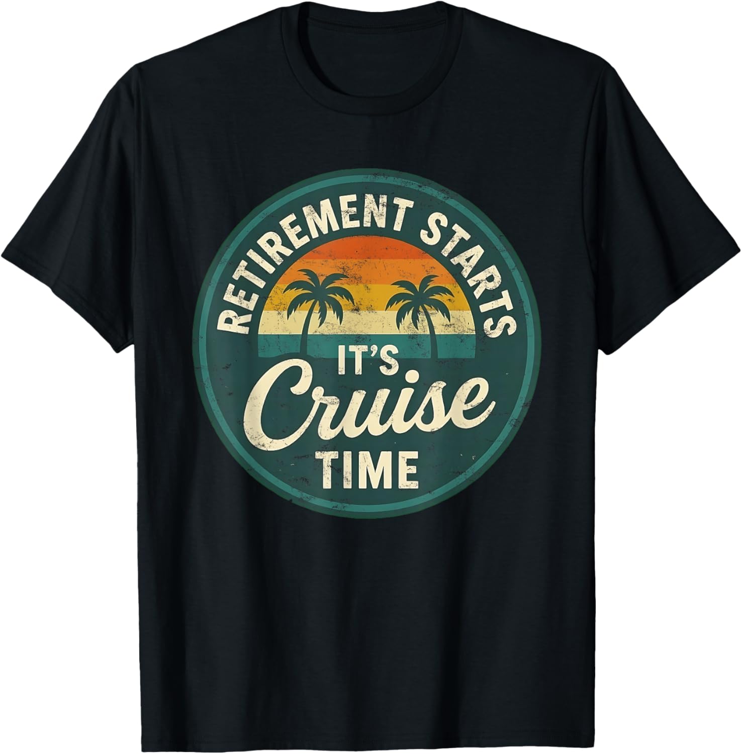 Retirement Starts It's Cruise Time Retro