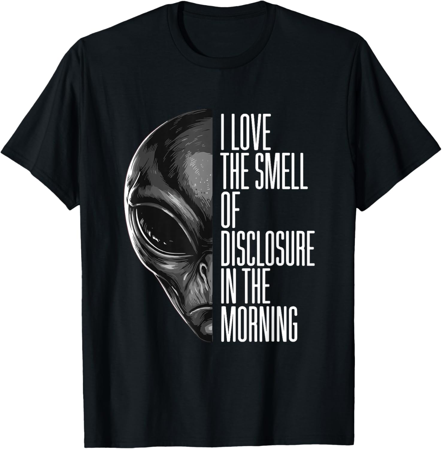 Smell Of Disclosure Funny Alien Pun Sci-Fi